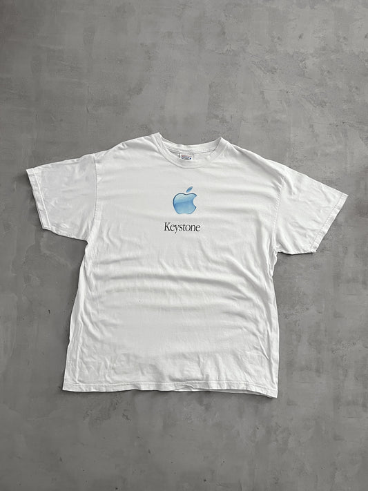 WHITE APPLE PROMO TEE - 2000S - XL/XXL
