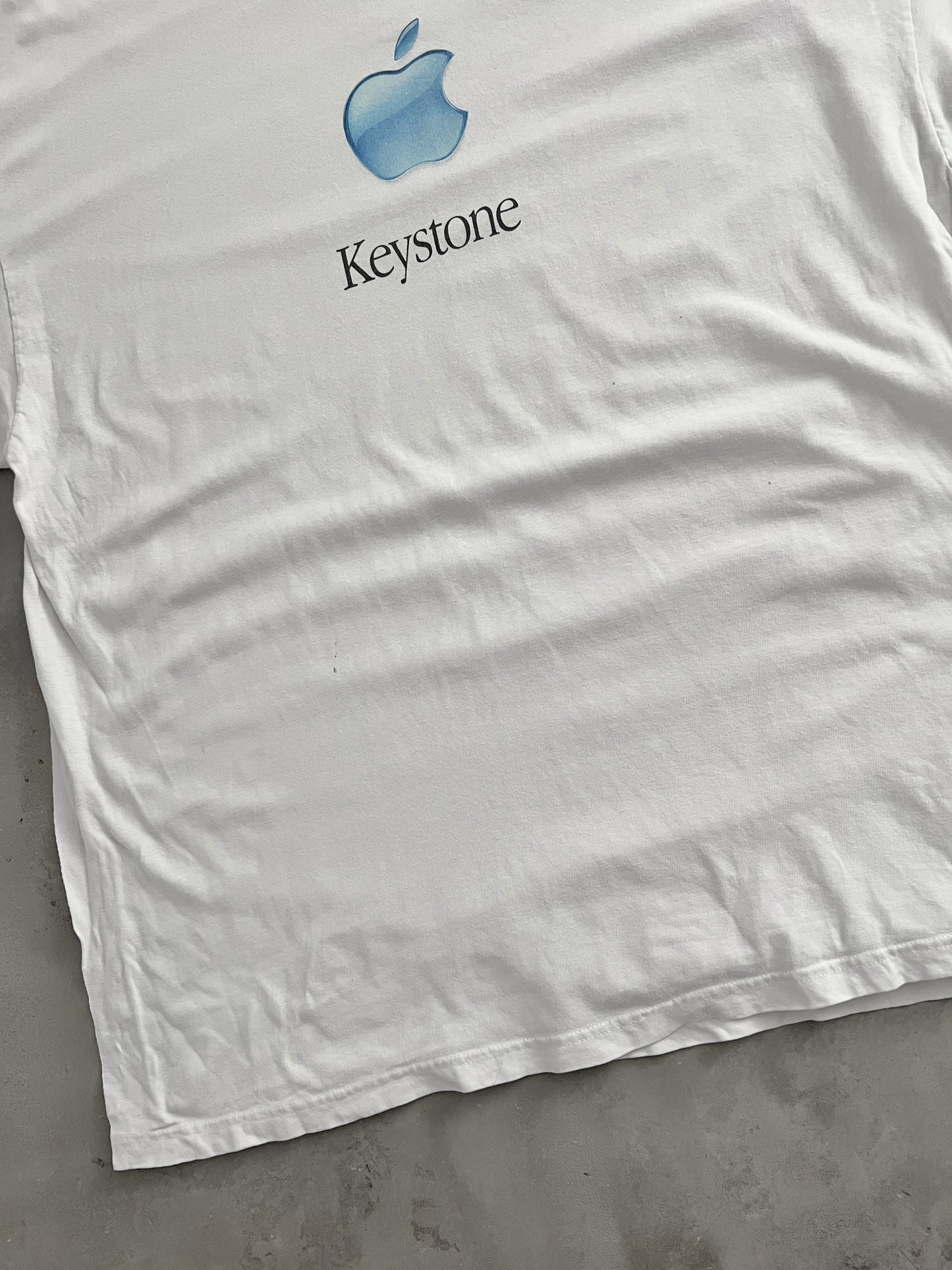 WHITE APPLE PROMO TEE - 2000S - XL/XXL