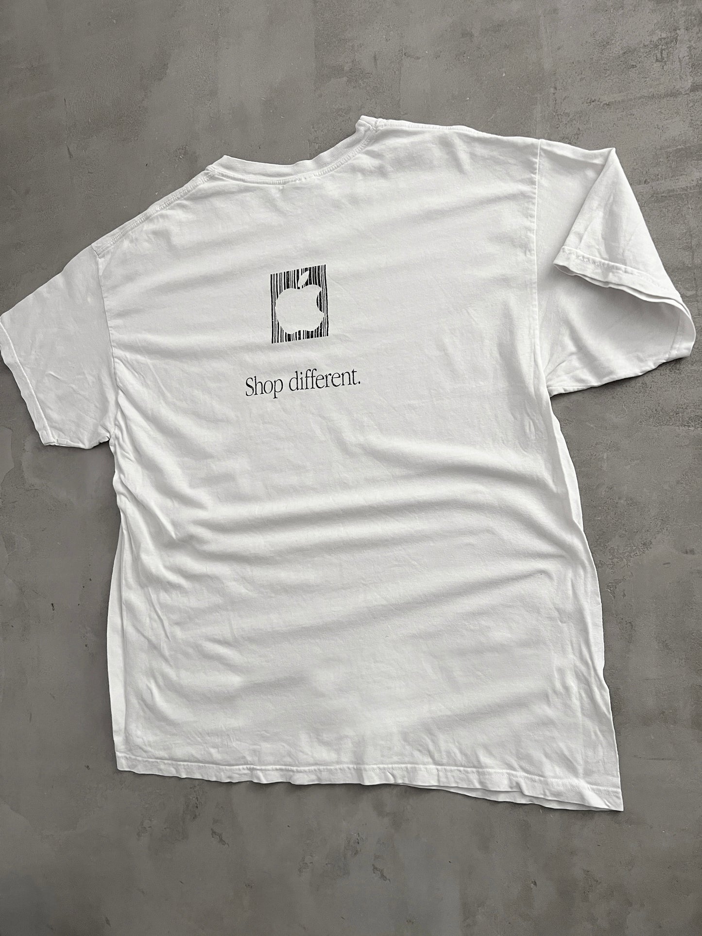 WHITE APPLE PROMO TEE - 2000S - XL/XXL