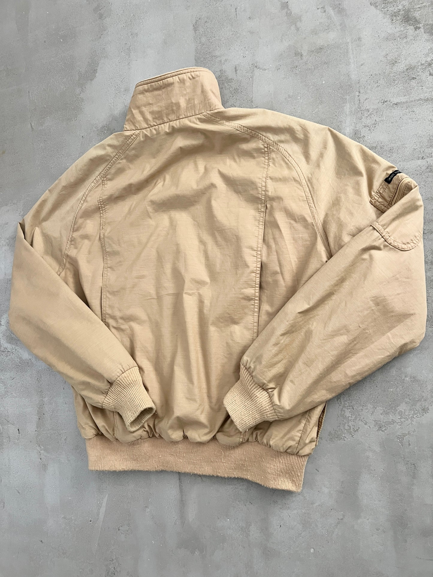 BEIGE PORSCHE JACKET - 1990S - S