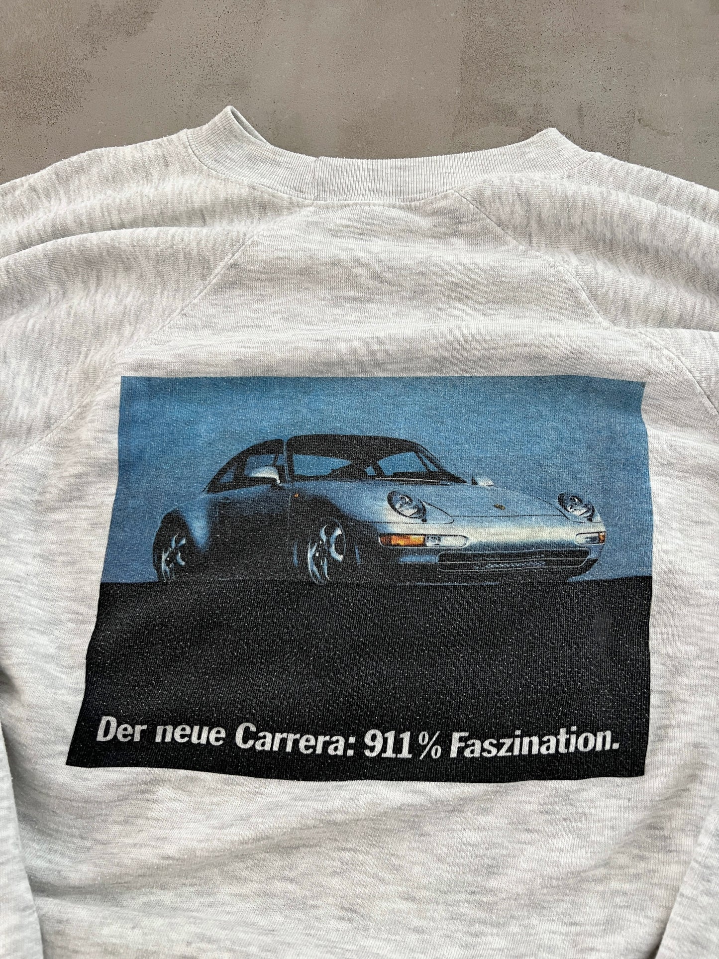 GREY PORSCHE 993 SWEATER - 1993 - L/M
