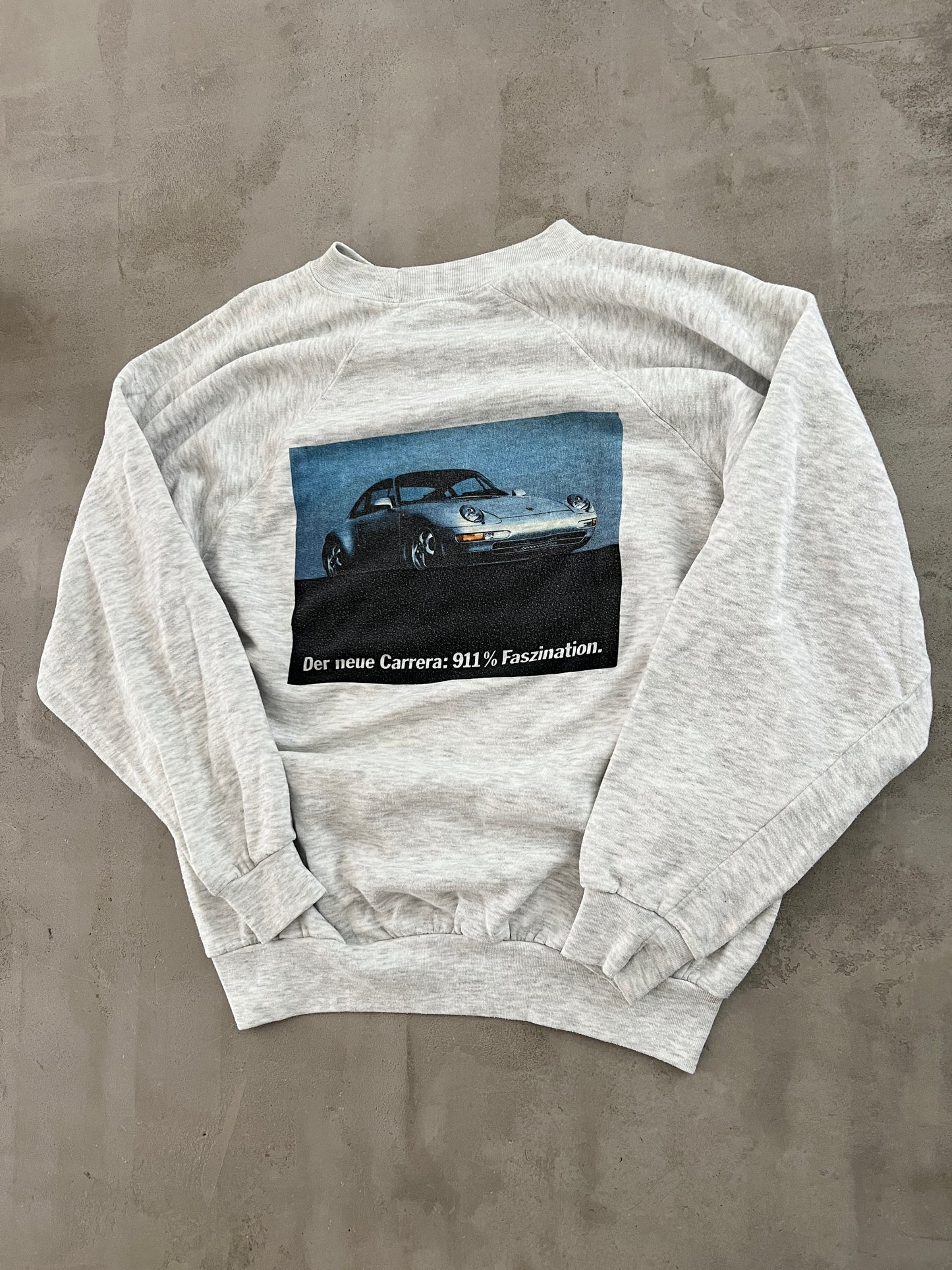 GREY PORSCHE 993 SWEATER - 1993 - L/M