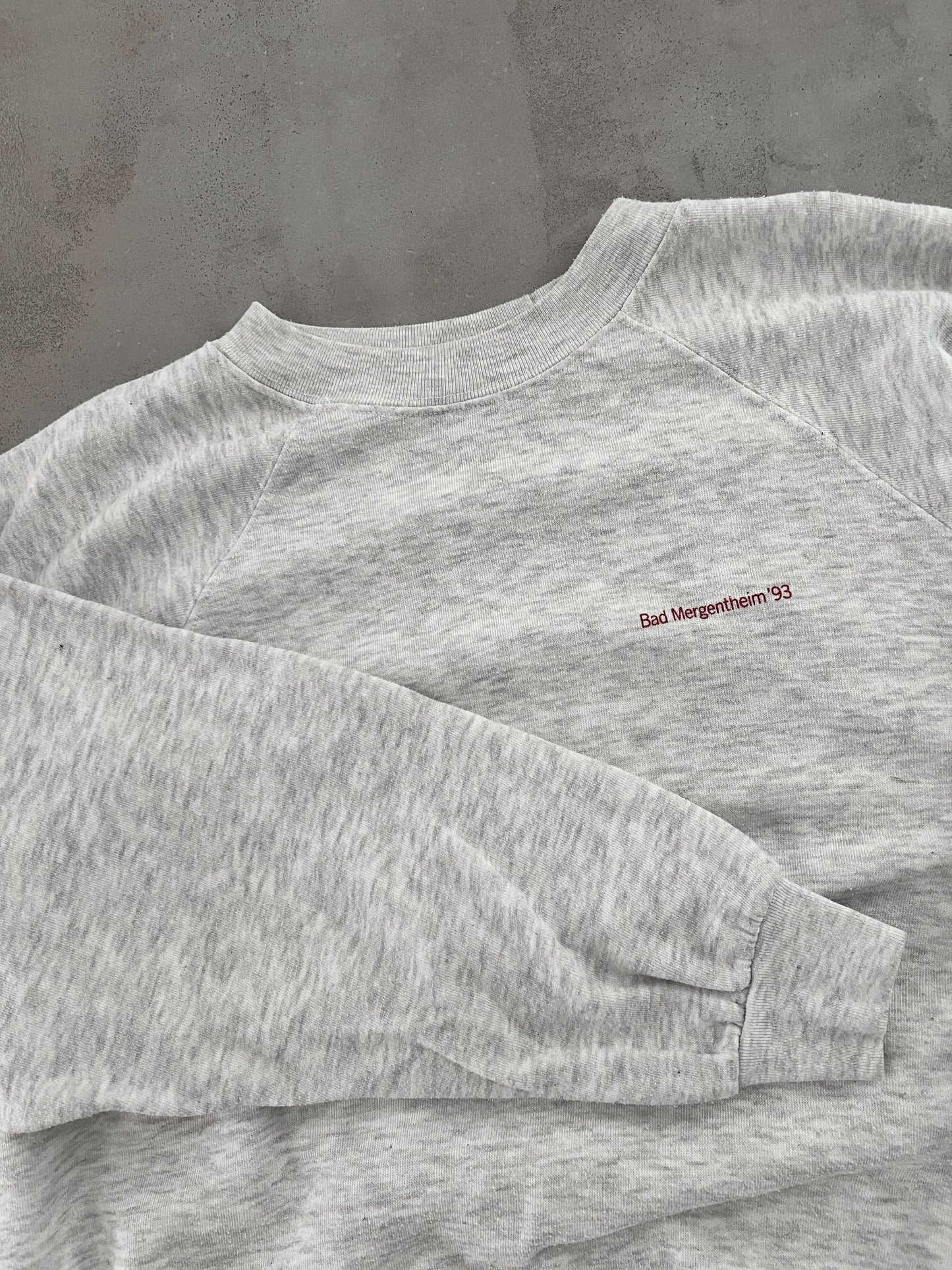GREY PORSCHE 993 SWEATER - 1993 - L/M
