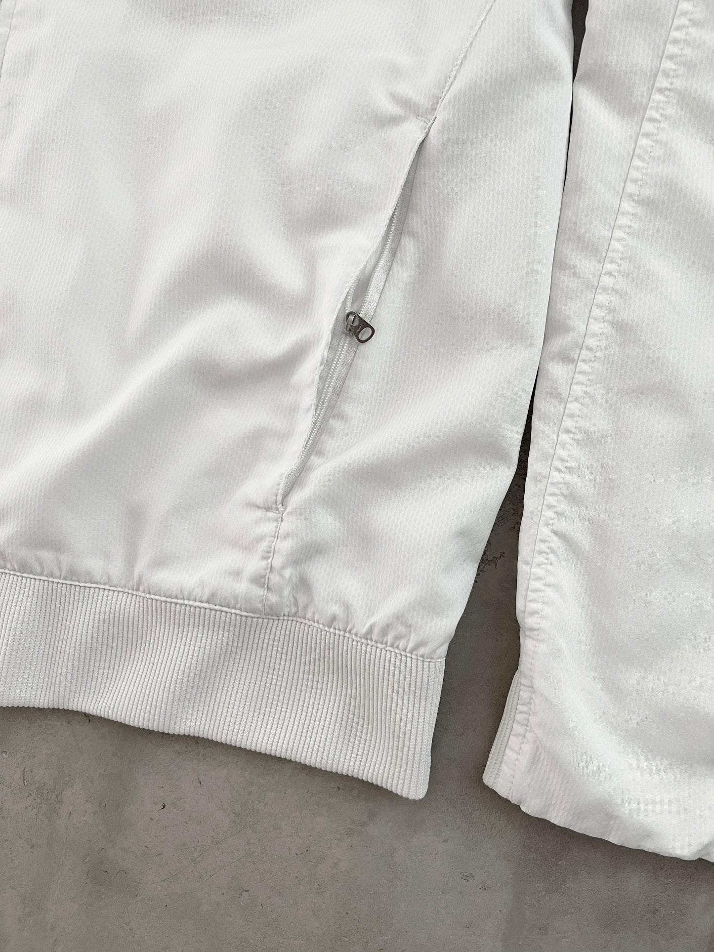 WHITE BRAZIL NIKE TRACK JACKET - 2000S - L