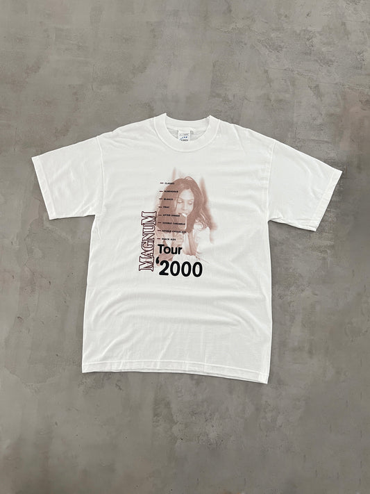 WHITE MAGNUM TOUR PROMO TEE - 2000 - XL