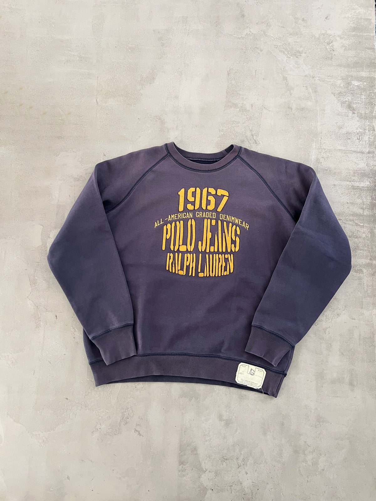 FADED PURPLE RALPH LAUREN SWEATER - 2000S - M