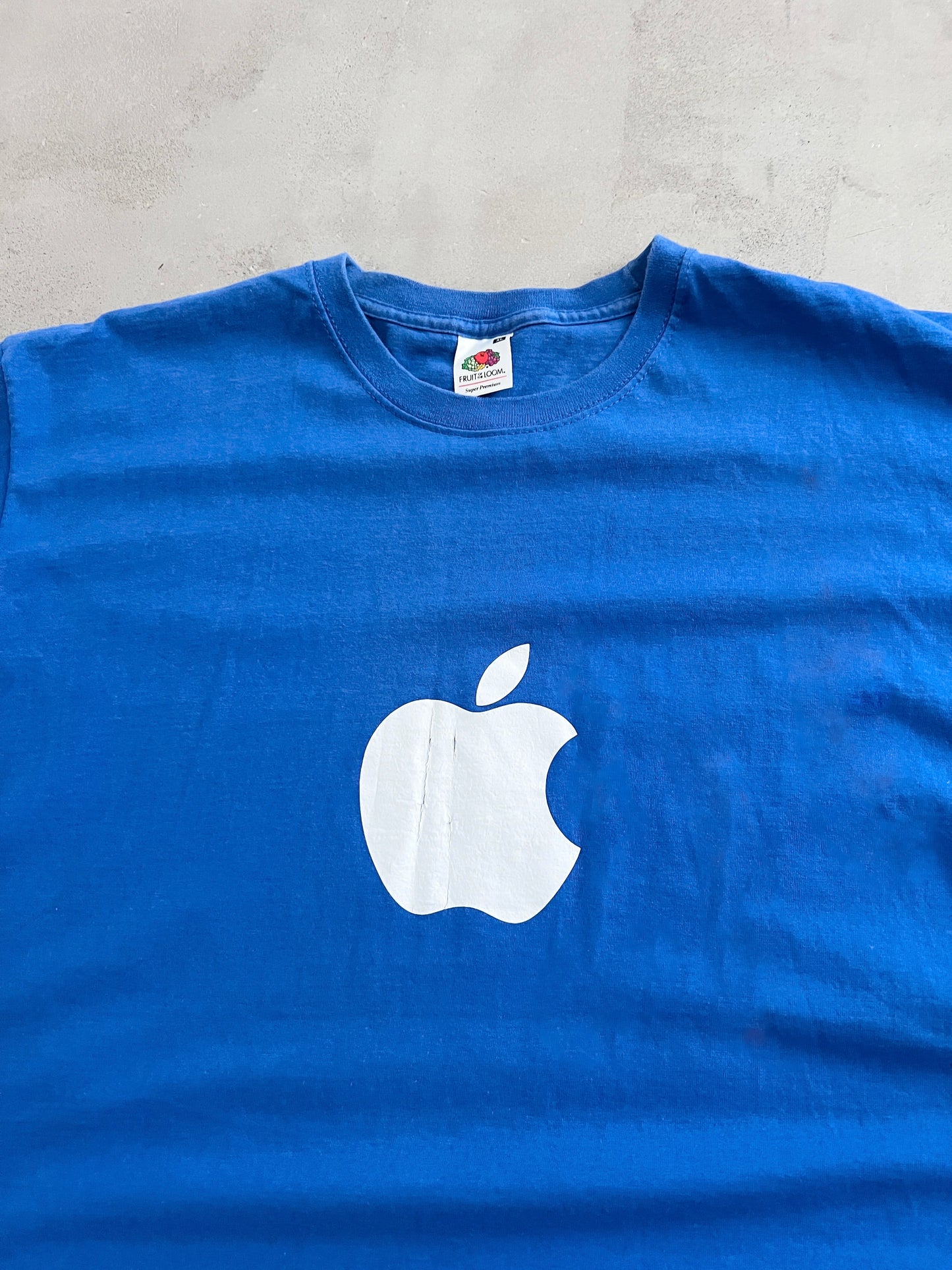 BLUE APPLE TEE - 2000S - XL