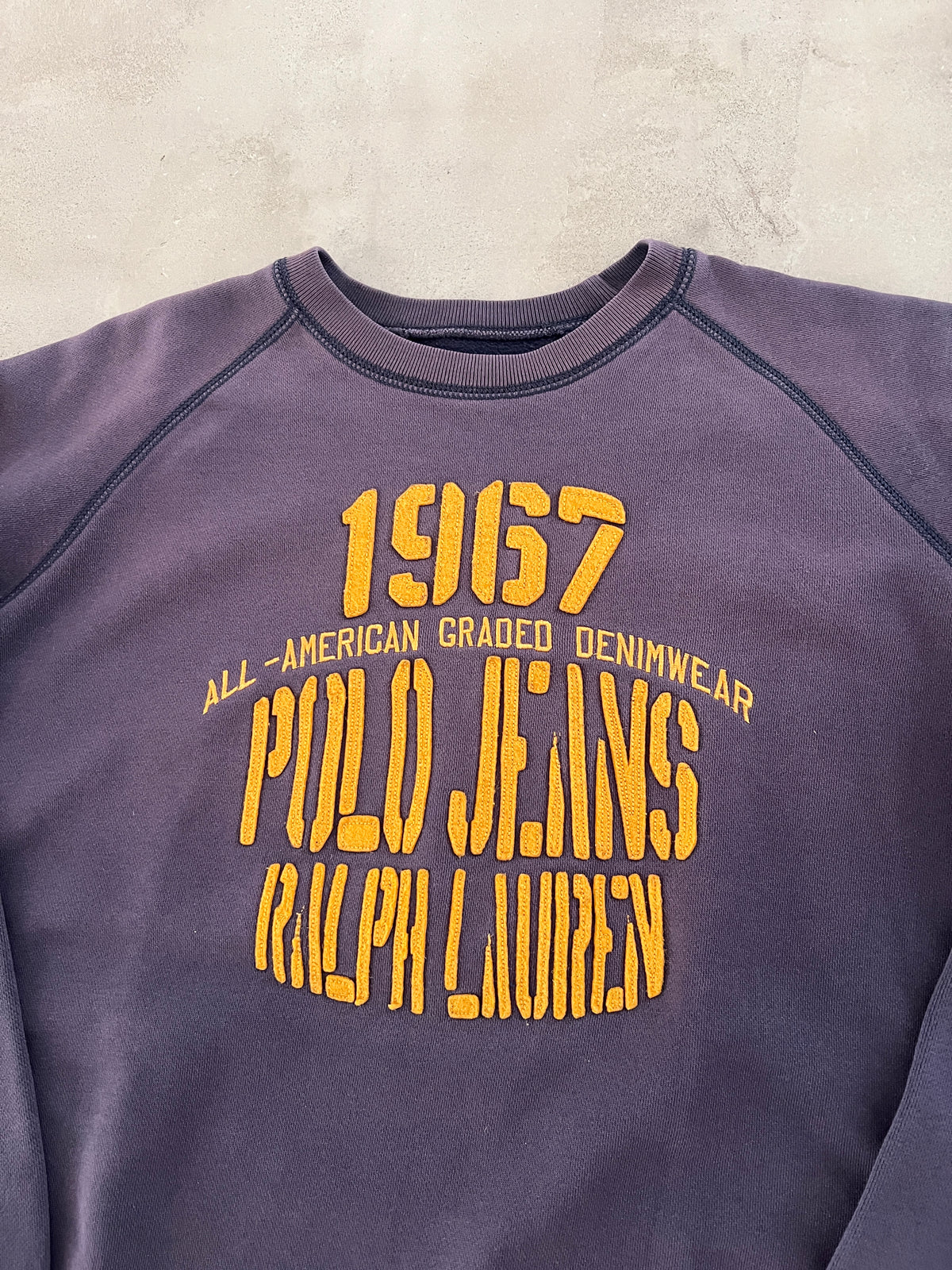 FADED PURPLE RALPH LAUREN SWEATER - 2000S - M