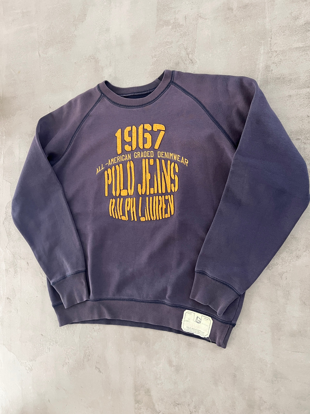 FADED PURPLE RALPH LAUREN SWEATER - 2000S - M