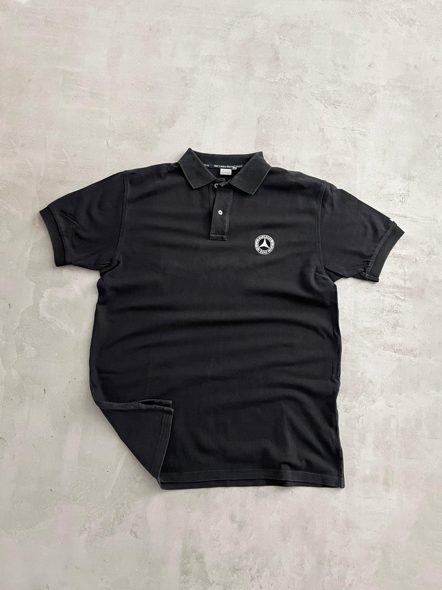 BLACK MERCEDES BENZ POLO - 2000S - XL/XXL