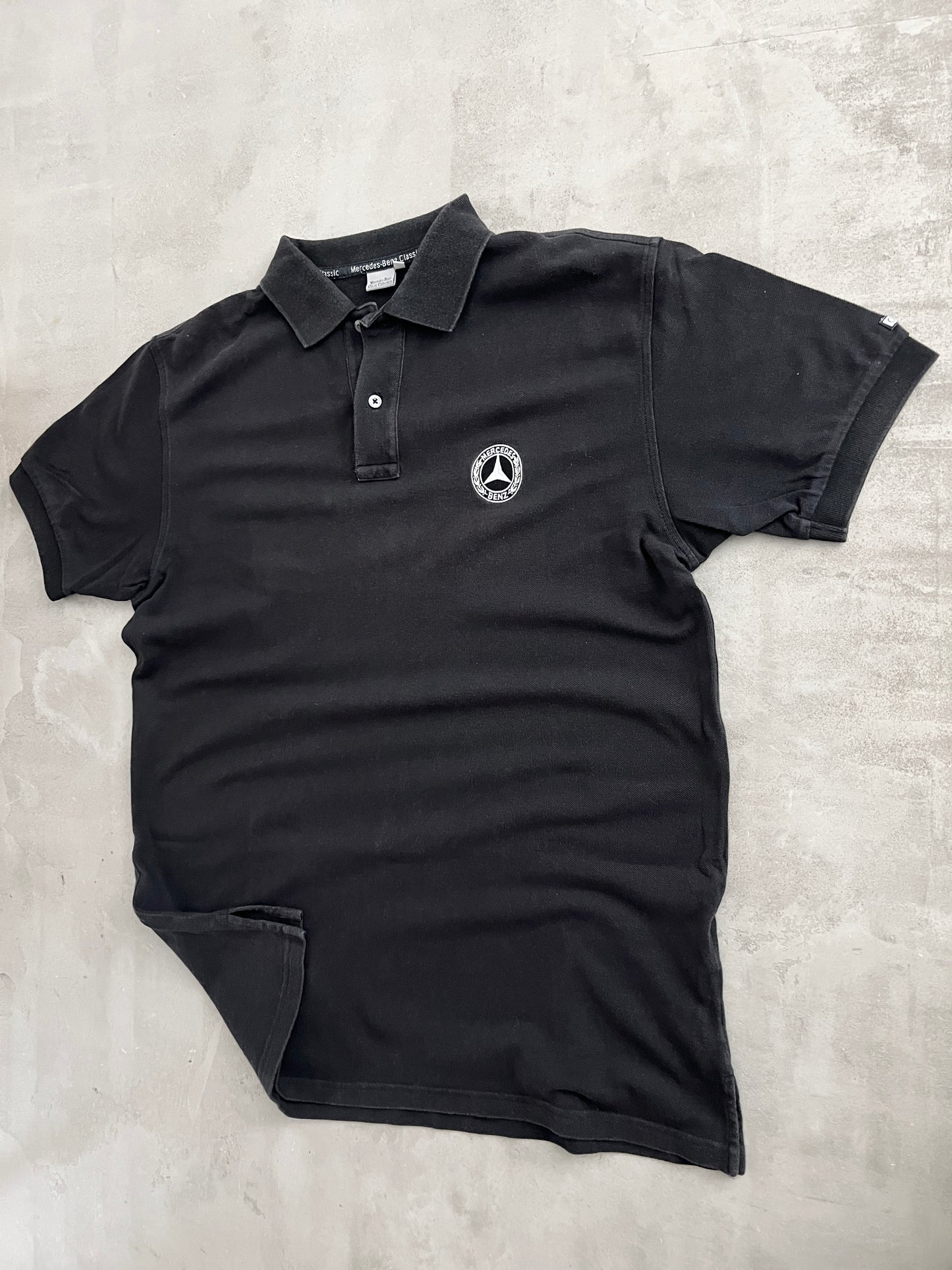 BLACK MERCEDES BENZ POLO - 2000S - XL/XXL