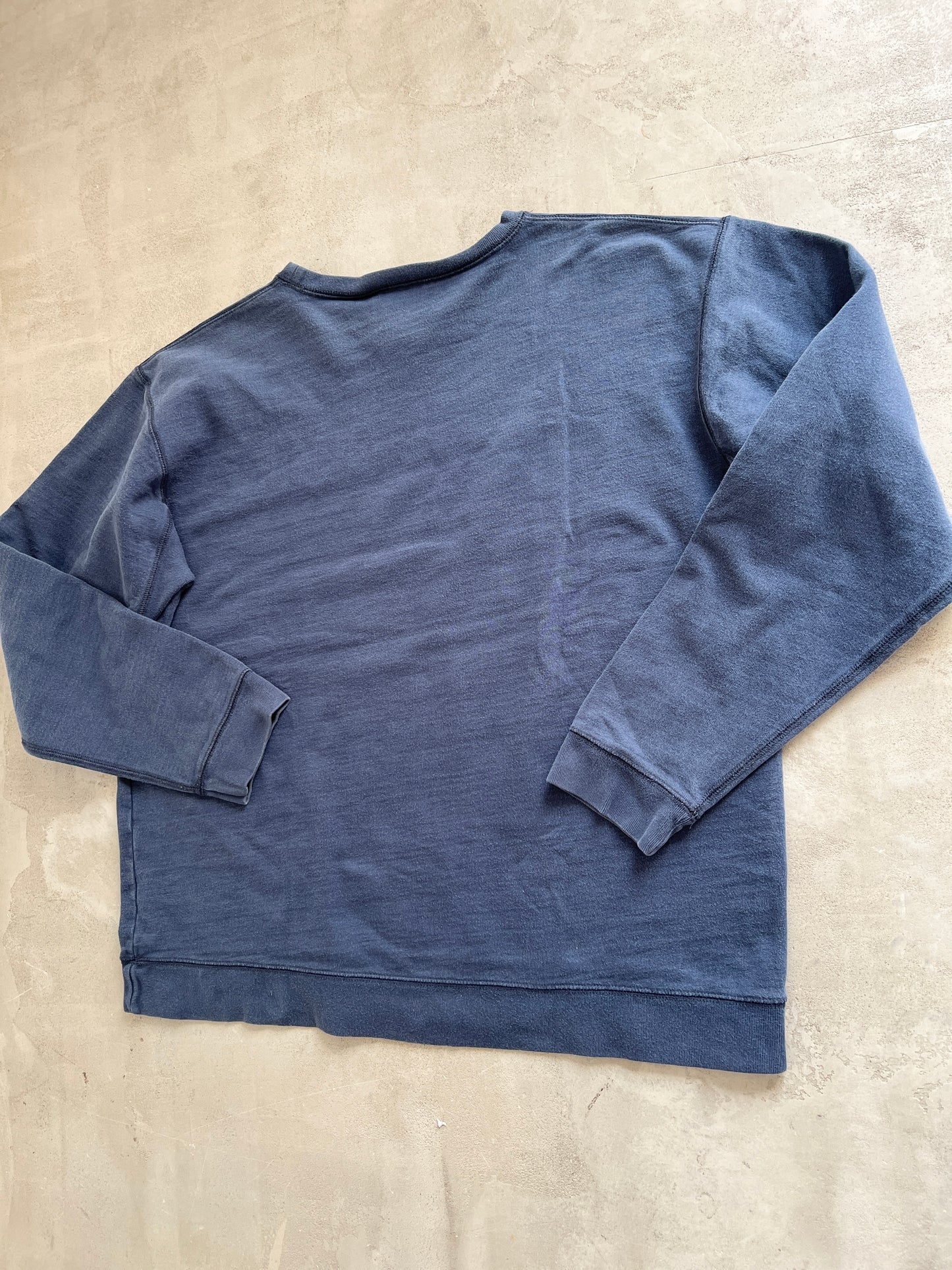 FADED NAVY PORSCHE SWEATER - 2000S - M/L