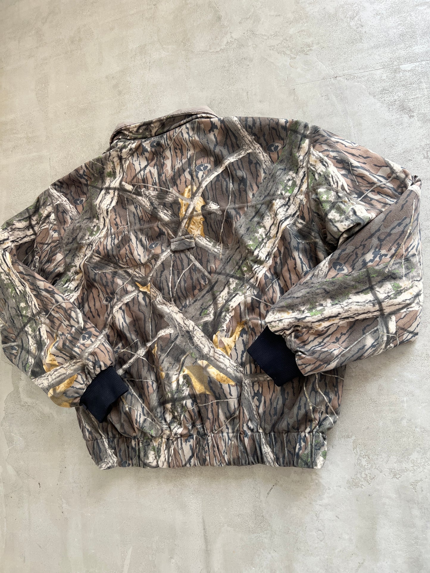 REALTREE 2 SIDE FLEECE JACKET - 2000S - M/L