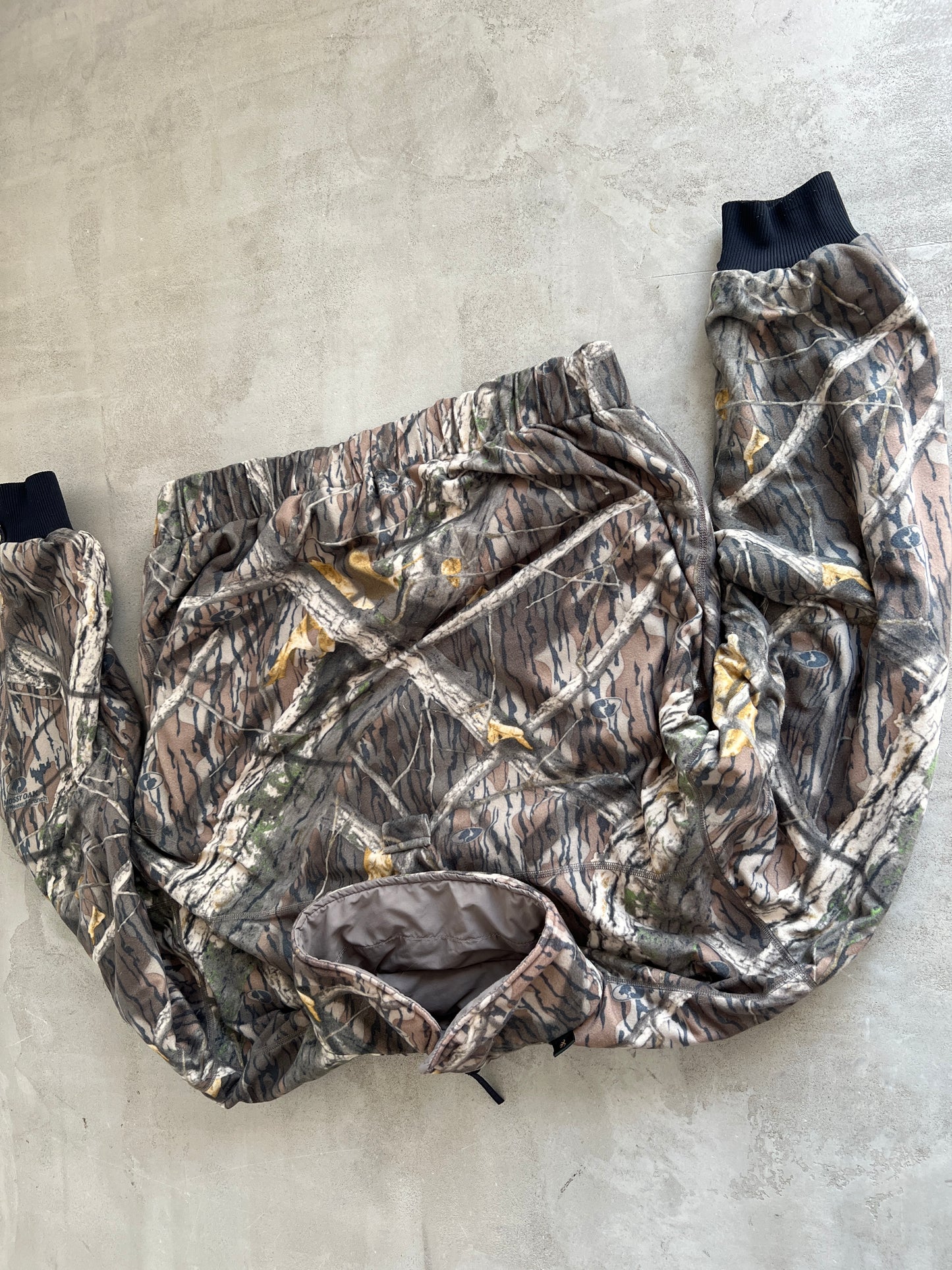 REALTREE 2 SIDE FLEECE JACKET - 2000S - M/L