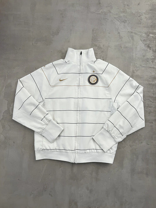 WHITE INTER MILAN NIKE JACKET - 2000S - S