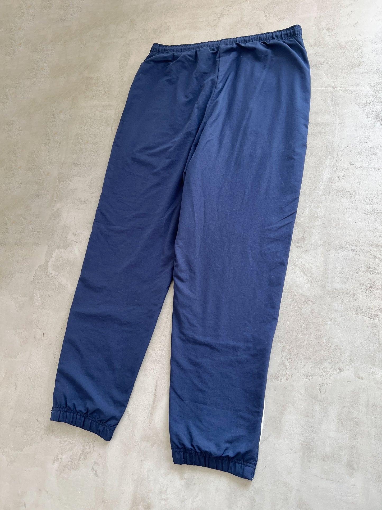 NAVY NIKE TRACK PANTS - 2000S - XL/L