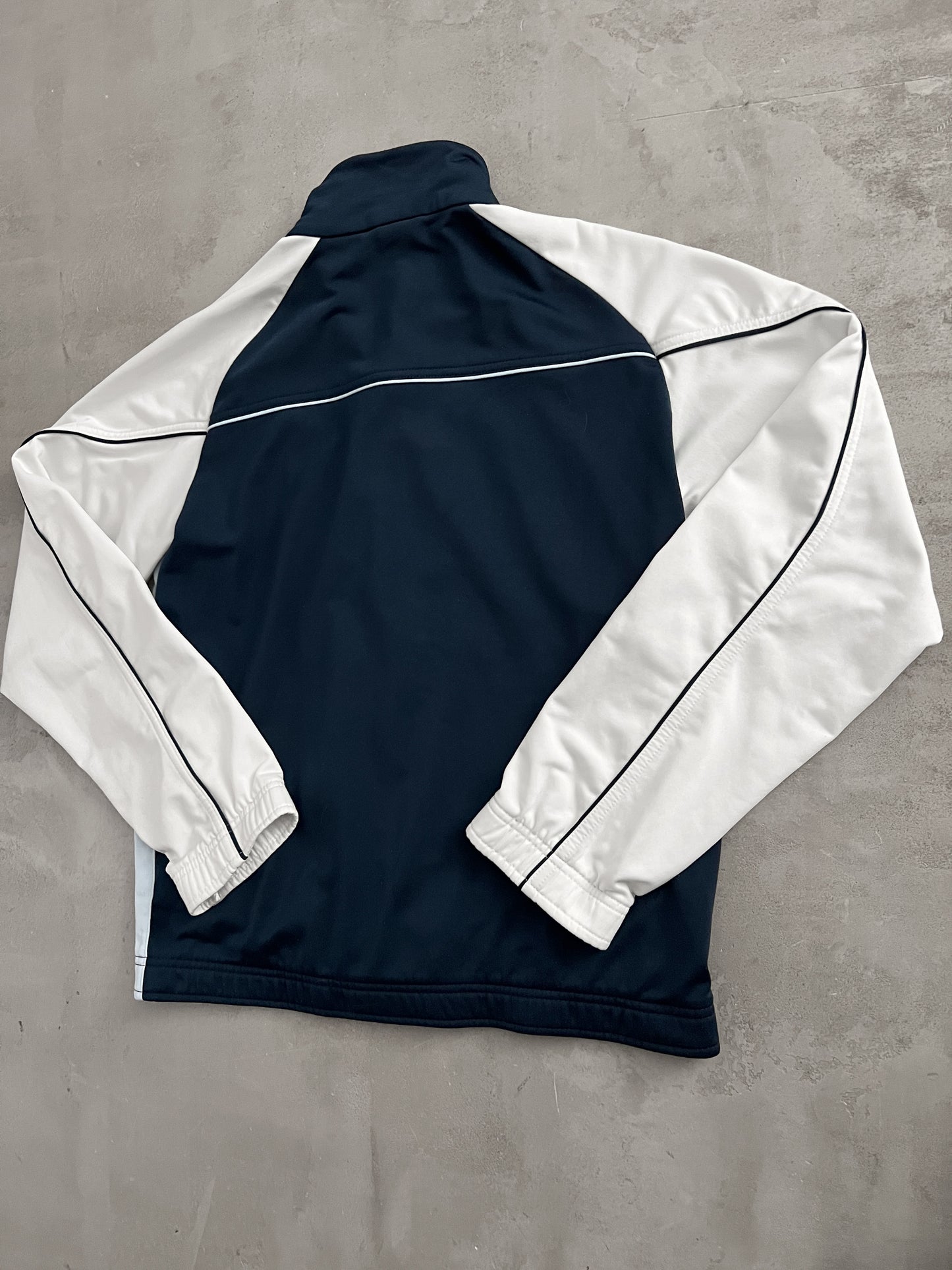 NAVY NIKE TRACK JACKET - 2000S - S