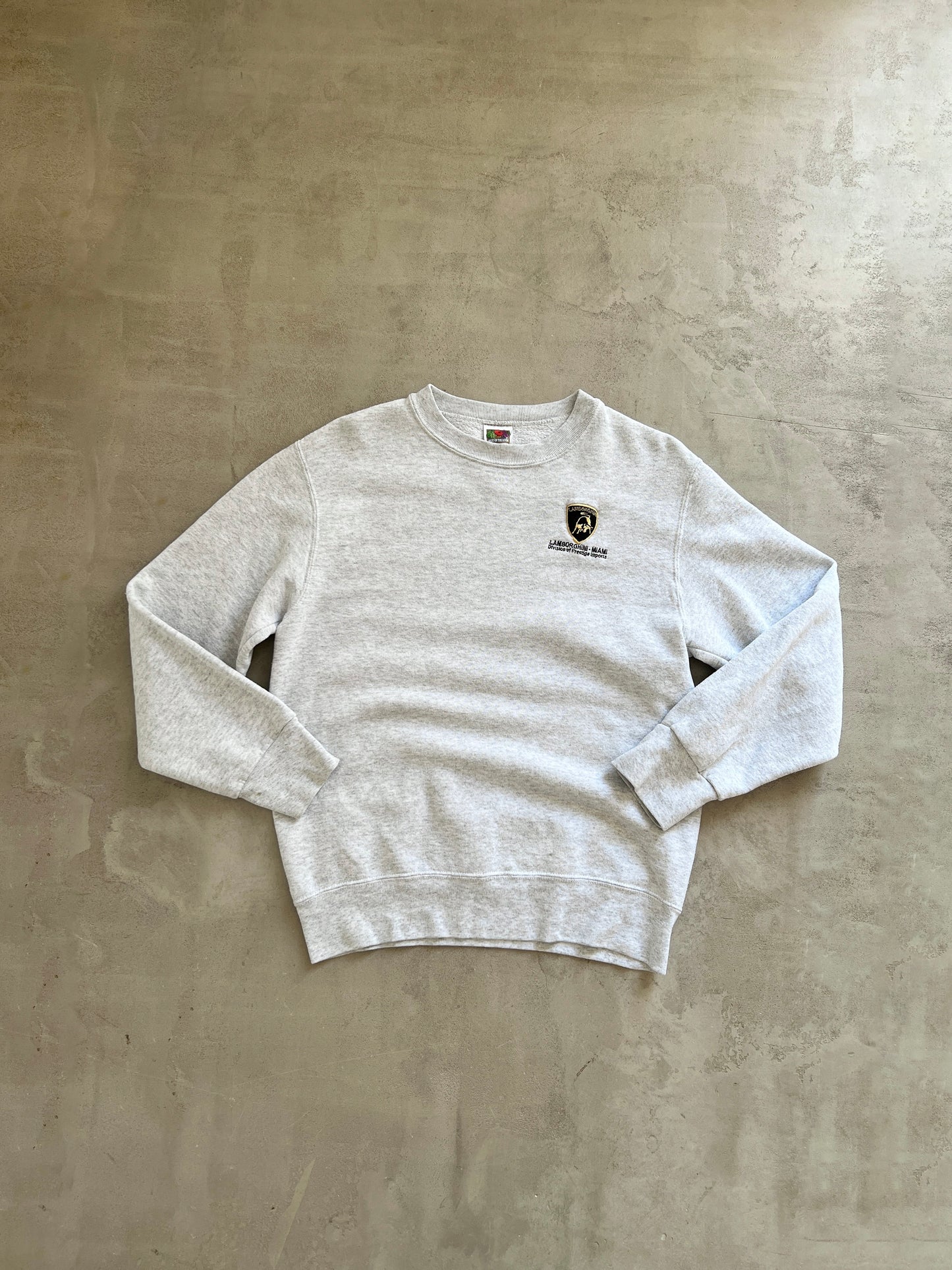 GREY LAMBORGHINI MIAMI SWEATER - 2000S - S