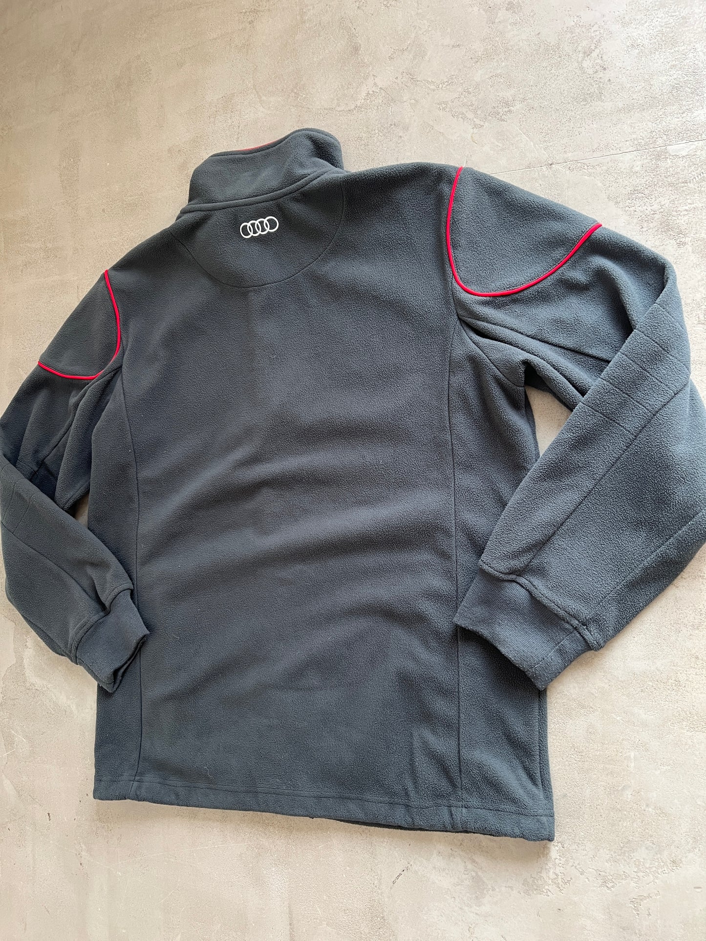 GREY/RED AUDI SPORT FLEECE - 2000S - L