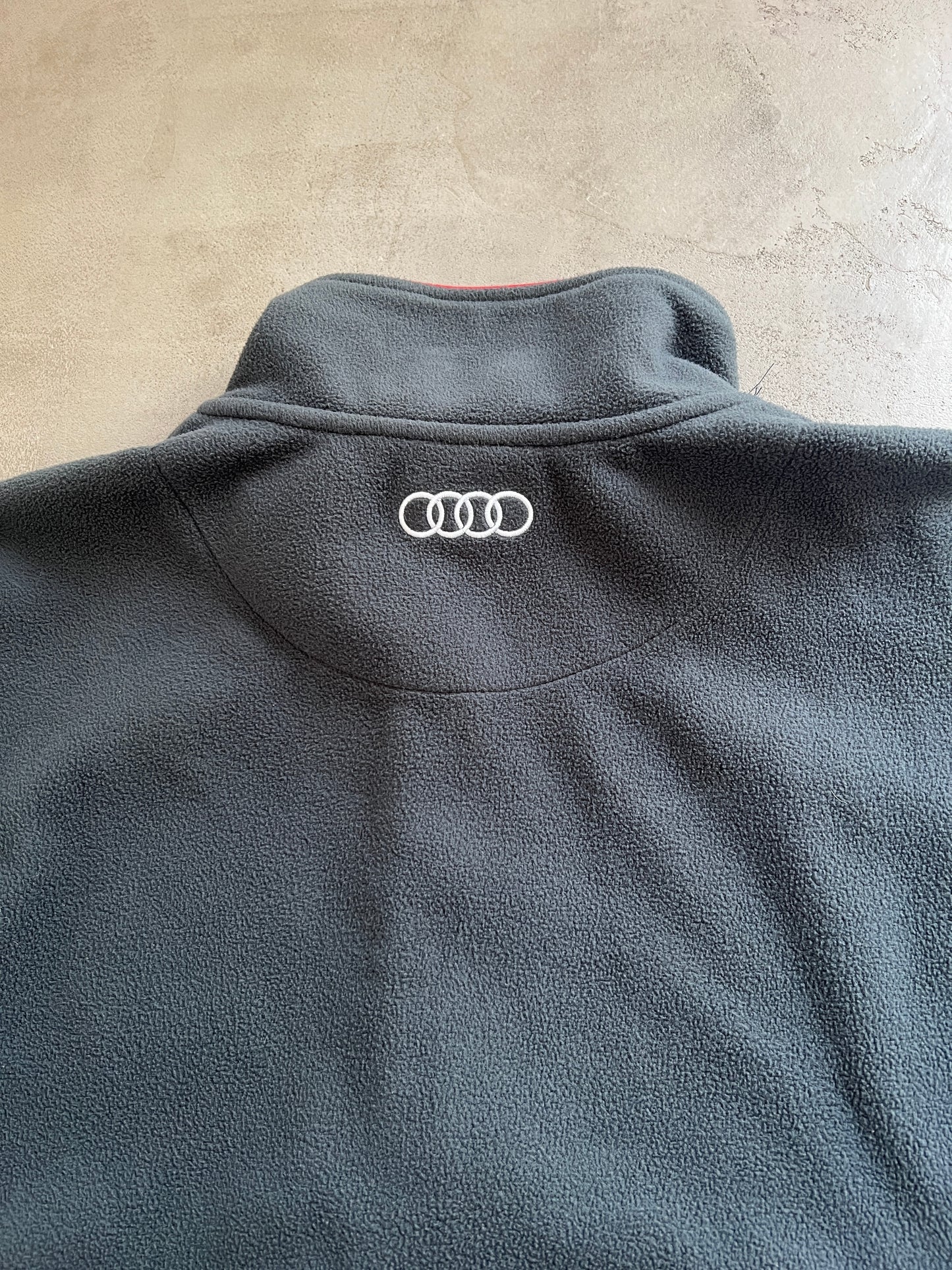GREY/RED AUDI SPORT FLEECE - 2000S - L