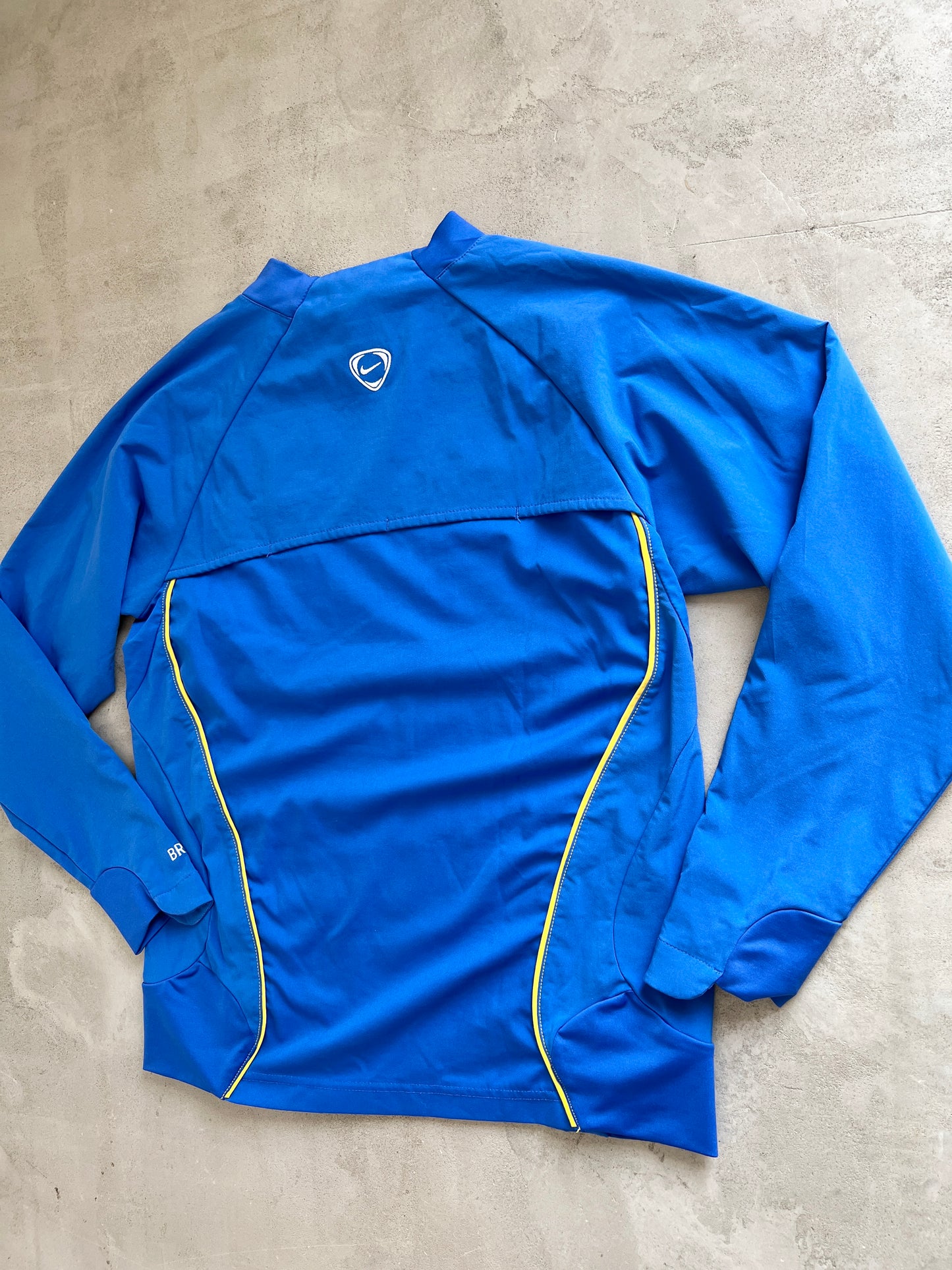 BLUE BRAZIL NIKE LONGSLEEVE - 2000S - S