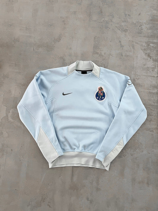 BABY BLUE FC PORTO NIKE SWEATER - 2000S - XS/S