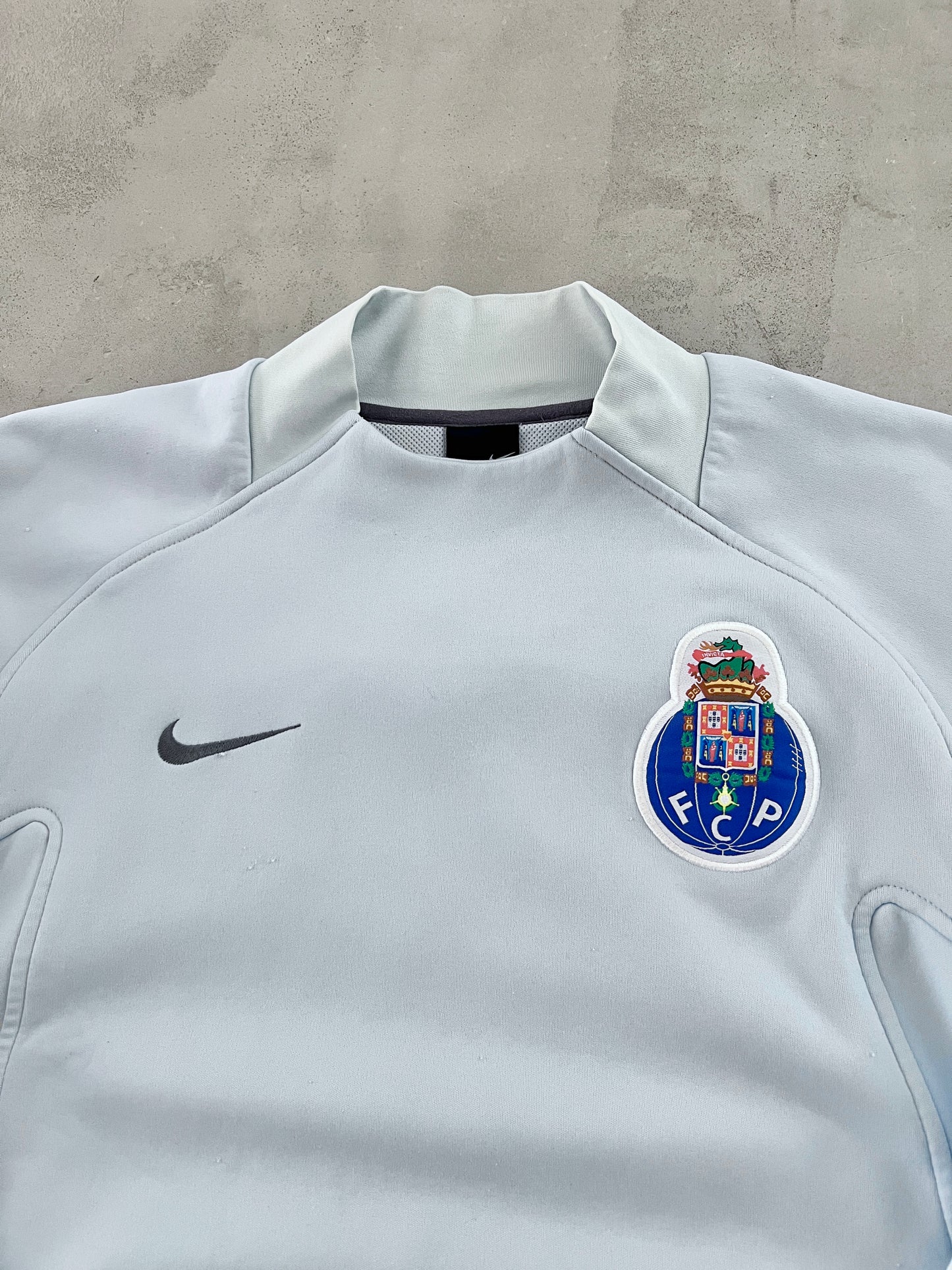 BABY BLUE FC PORTO NIKE SWEATER - 2000S - XS/S