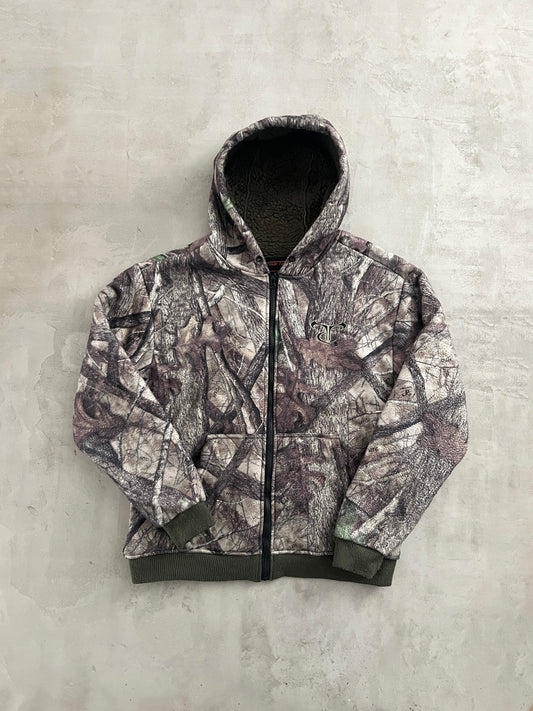 CAMO REALTREE FLEECE ZIP HOODIE - 1990S - M