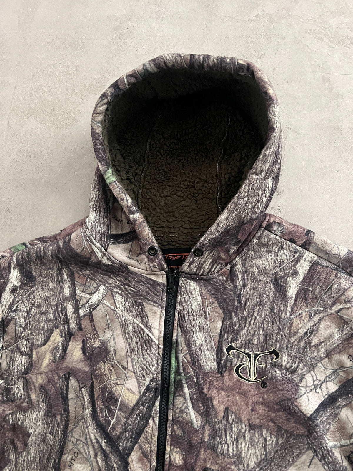 CAMO REALTREE FLEECE ZIP HOODIE - 1990S - M
