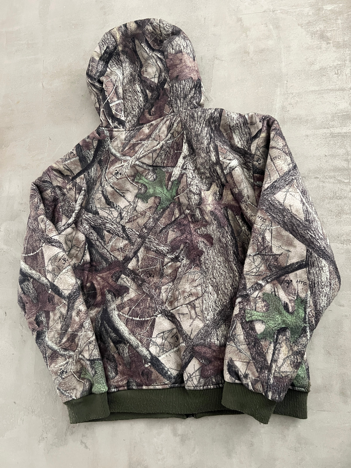 CAMO REALTREE FLEECE ZIP HOODIE - 1990S - M