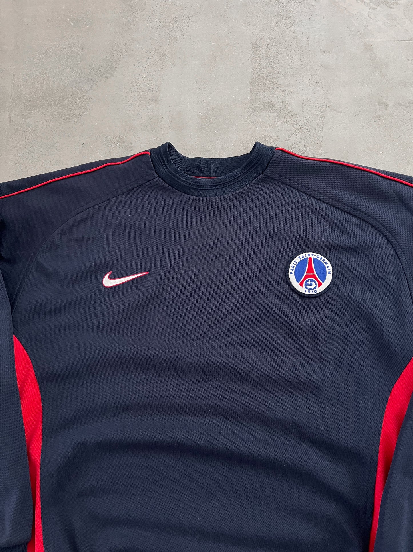 NAVY PSG NIKE SWEATER - 2000S - M/L