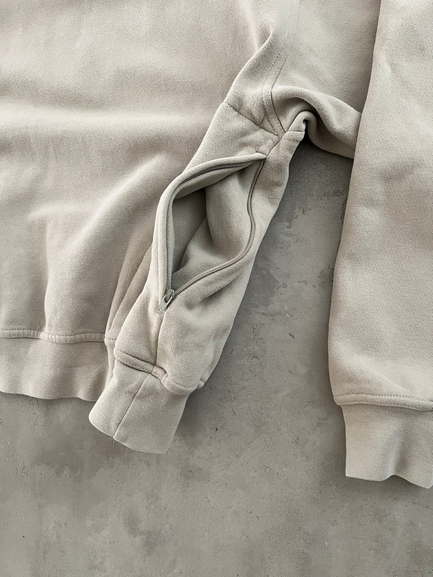 CREME NIKE GOLF HALFZIP - 2000S - M