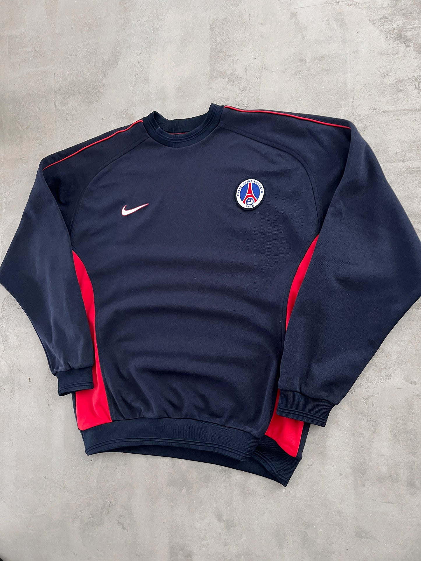 NAVY PSG NIKE SWEATER - 2000S - M/L