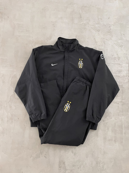 BLACK JUVENTUS NIKE TRACKSUIT - 2000S - L