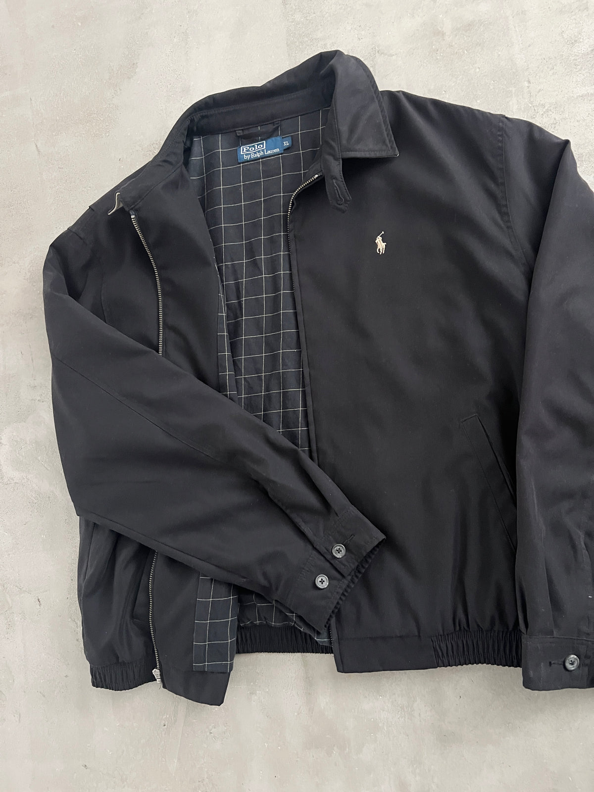 BLACK RALPH LAUREN JACKET - 2000S - XL