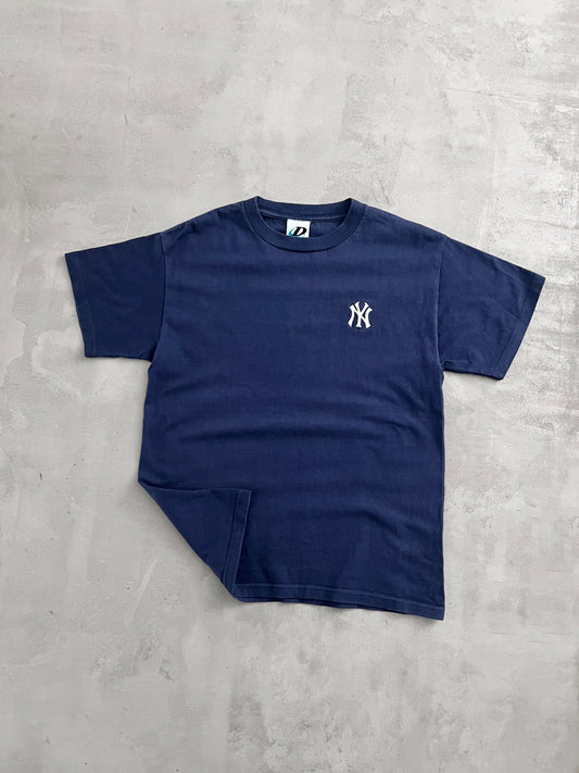 NAVY YANKEES TEE - 2000S - M