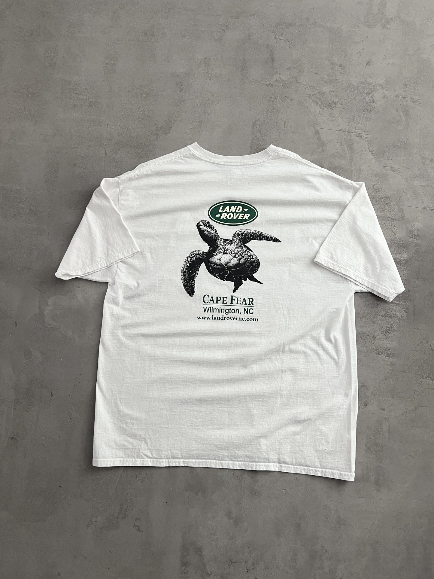 WHITE LAND ROVER PROMO TEE - 2000S - XXL/XL