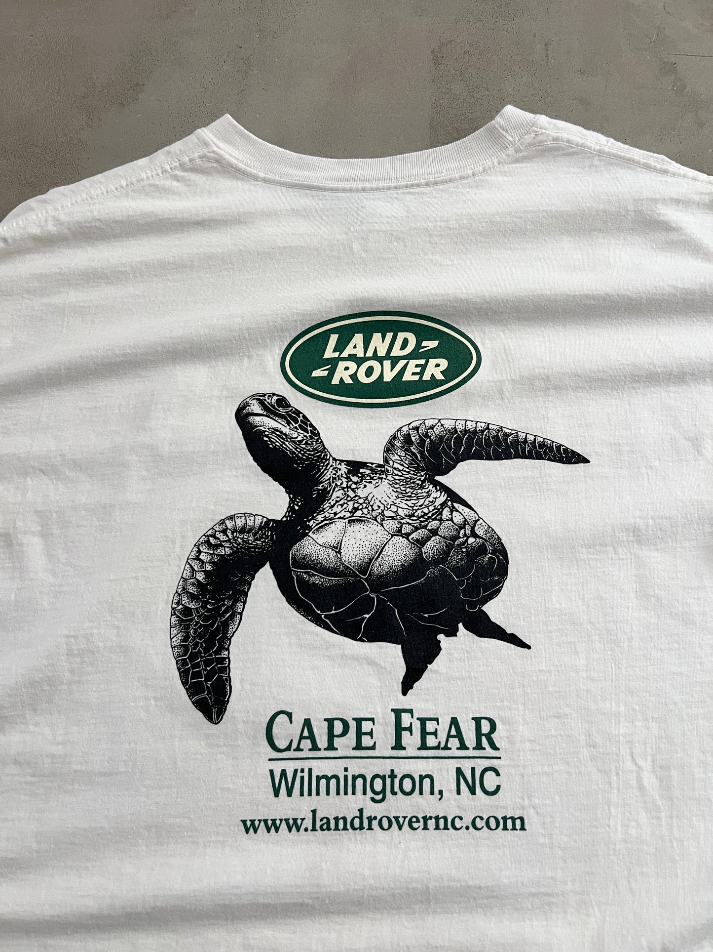 WHITE LAND ROVER PROMO TEE - 2000S - XXL/XL
