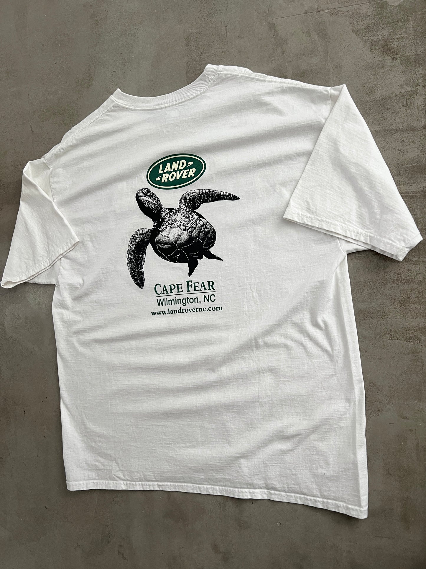 WHITE LAND ROVER PROMO TEE - 2000S - XXL/XL