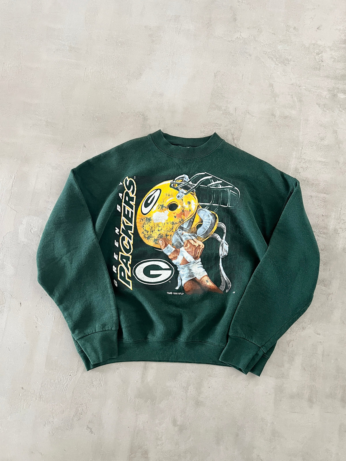 GREENBAY PACKERS NFL SWEATER - 1996 - M