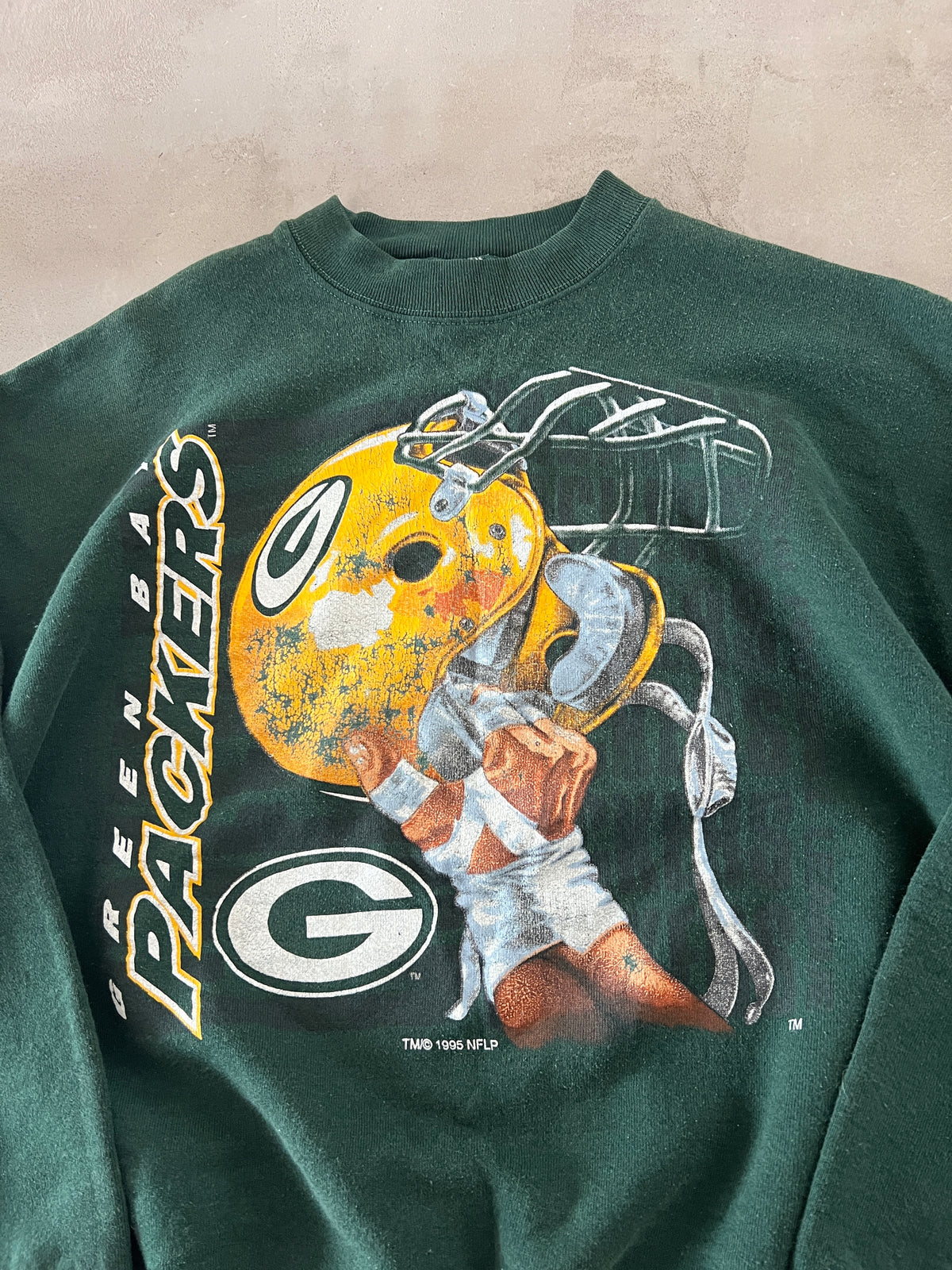 GREENBAY PACKERS NFL SWEATER - 1996 - M
