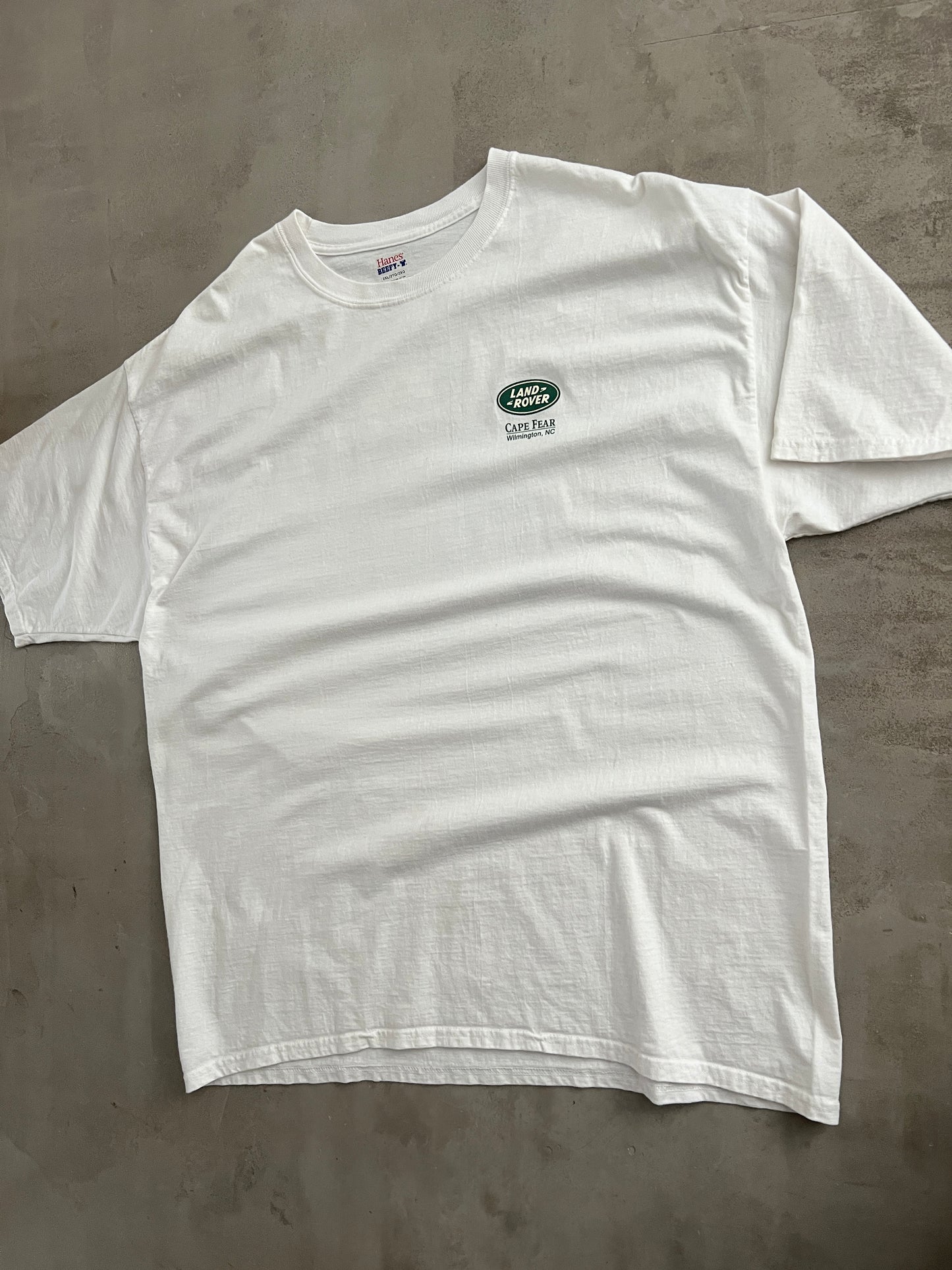 WHITE LAND ROVER PROMO TEE - 2000S - XXL/XL