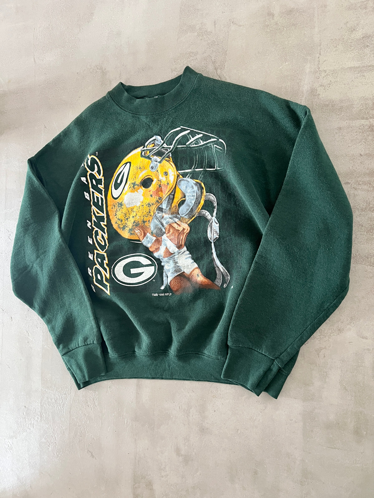 GREENBAY PACKERS NFL SWEATER - 1996 - M