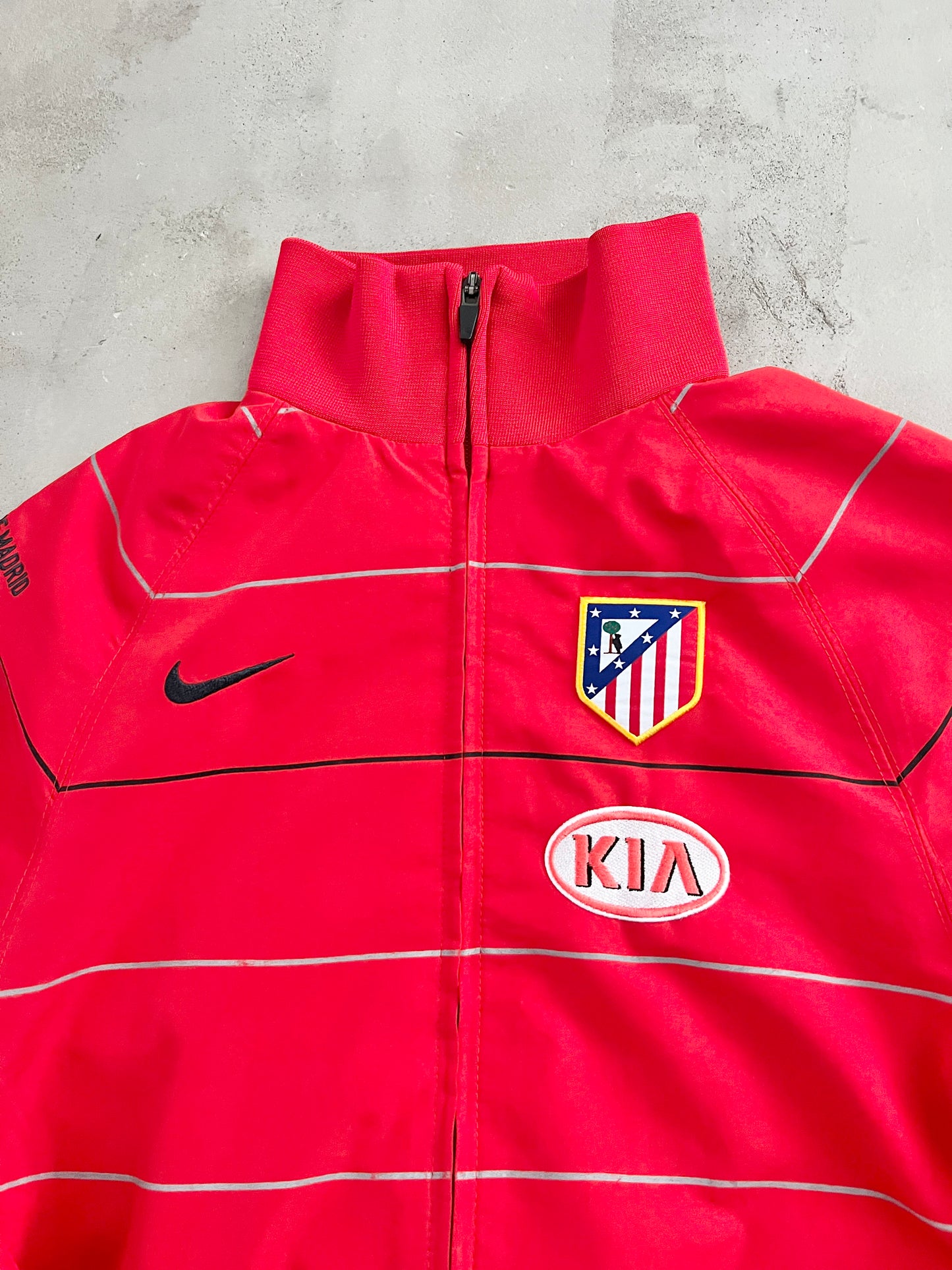 RED ATLETICO MADRID JACKET - 2000S - S