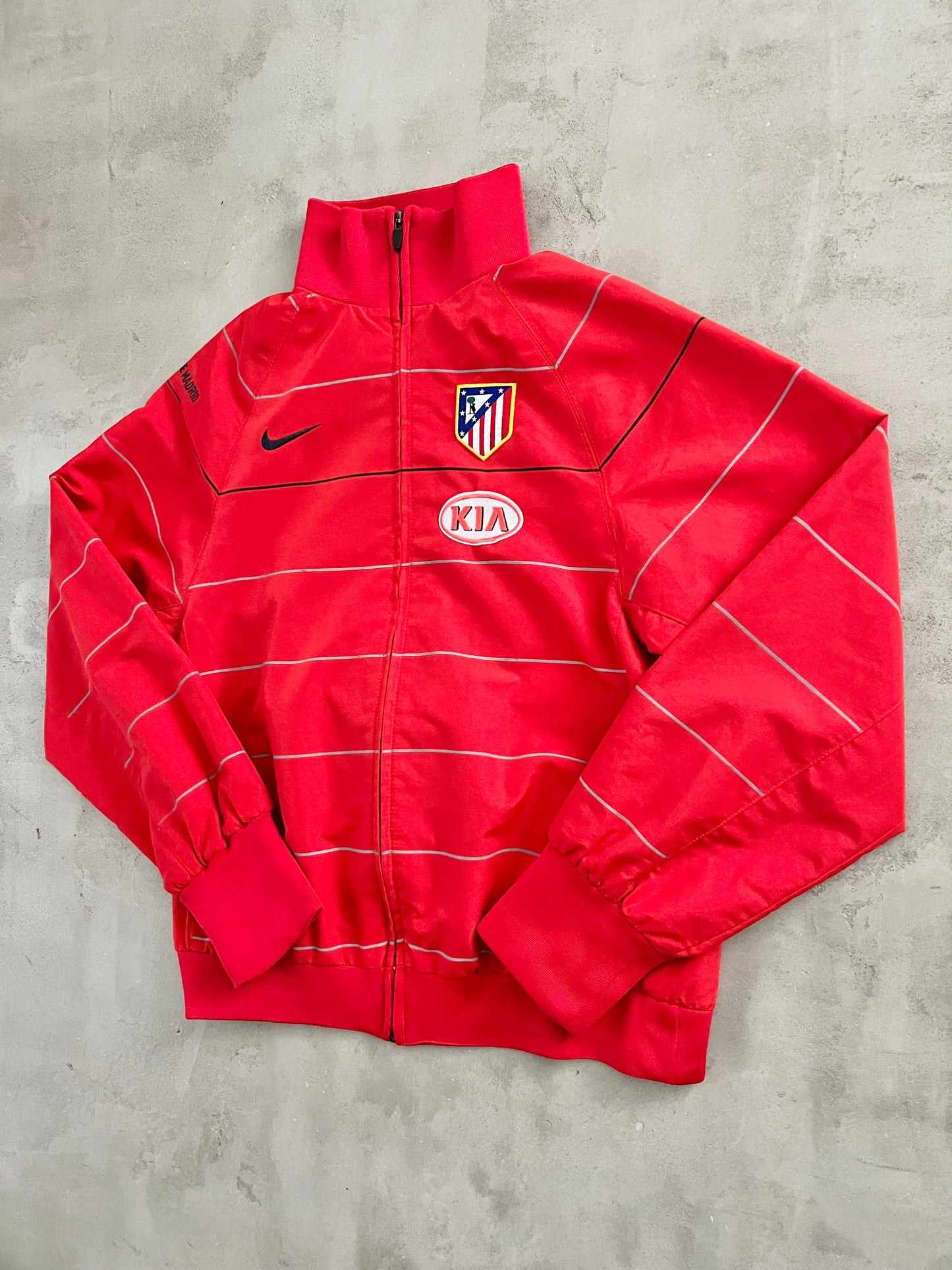 RED ATLETICO MADRID JACKET - 2000S - S