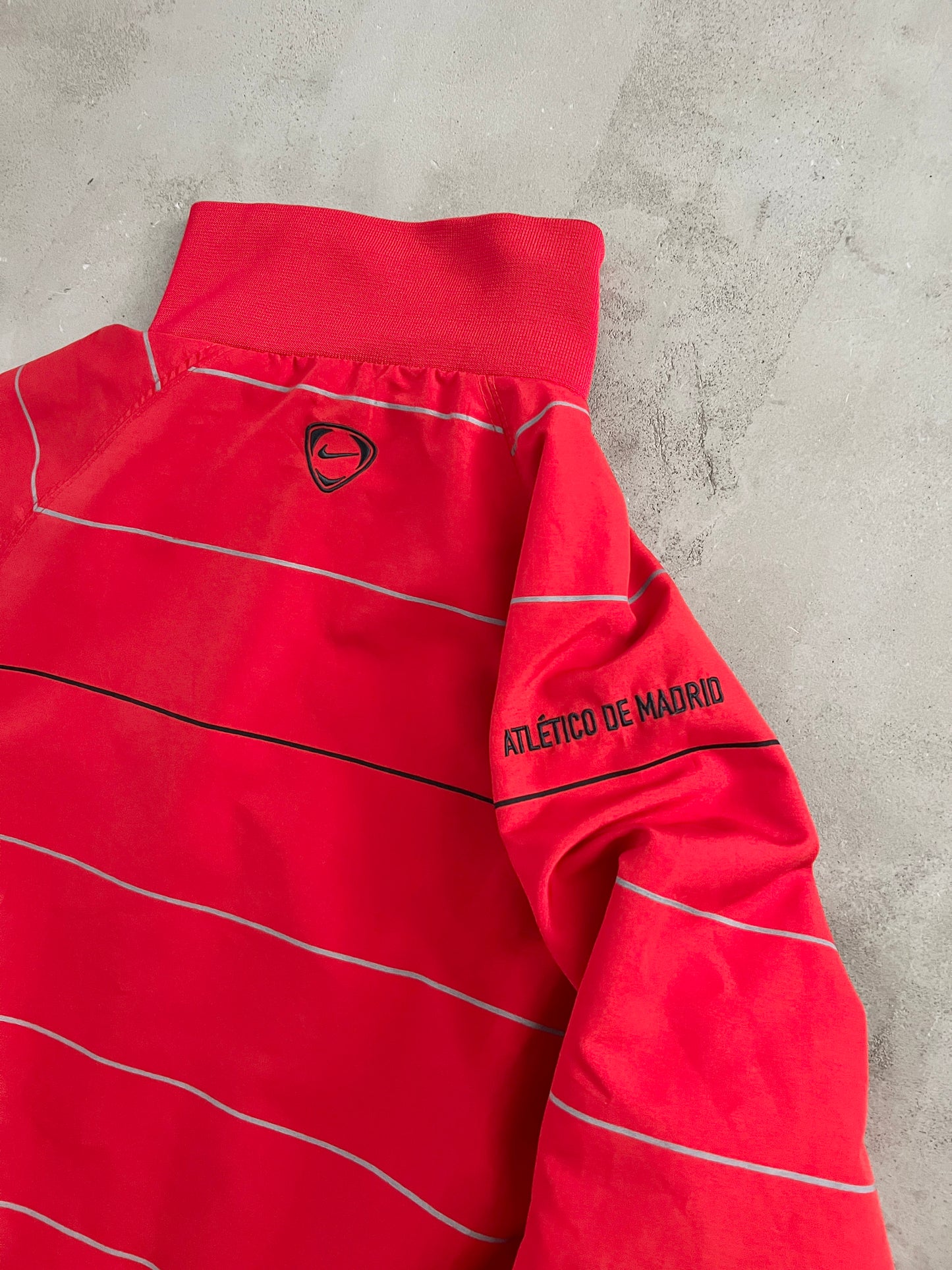 RED ATLETICO MADRID JACKET - 2000S - S