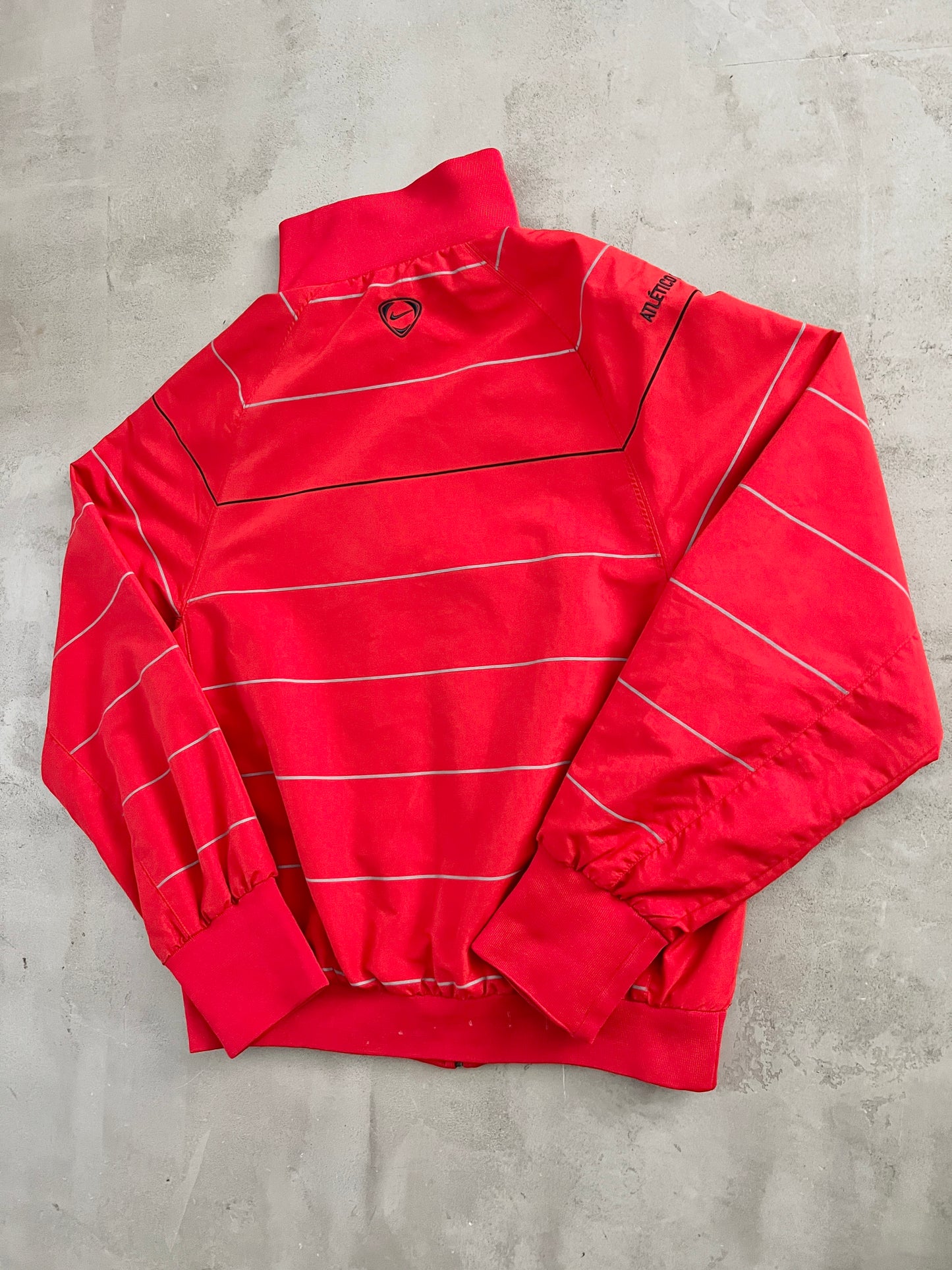 RED ATLETICO MADRID JACKET - 2000S - S