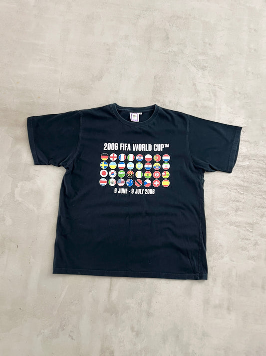 BLACK WORLD CUP 2006 TEE - M