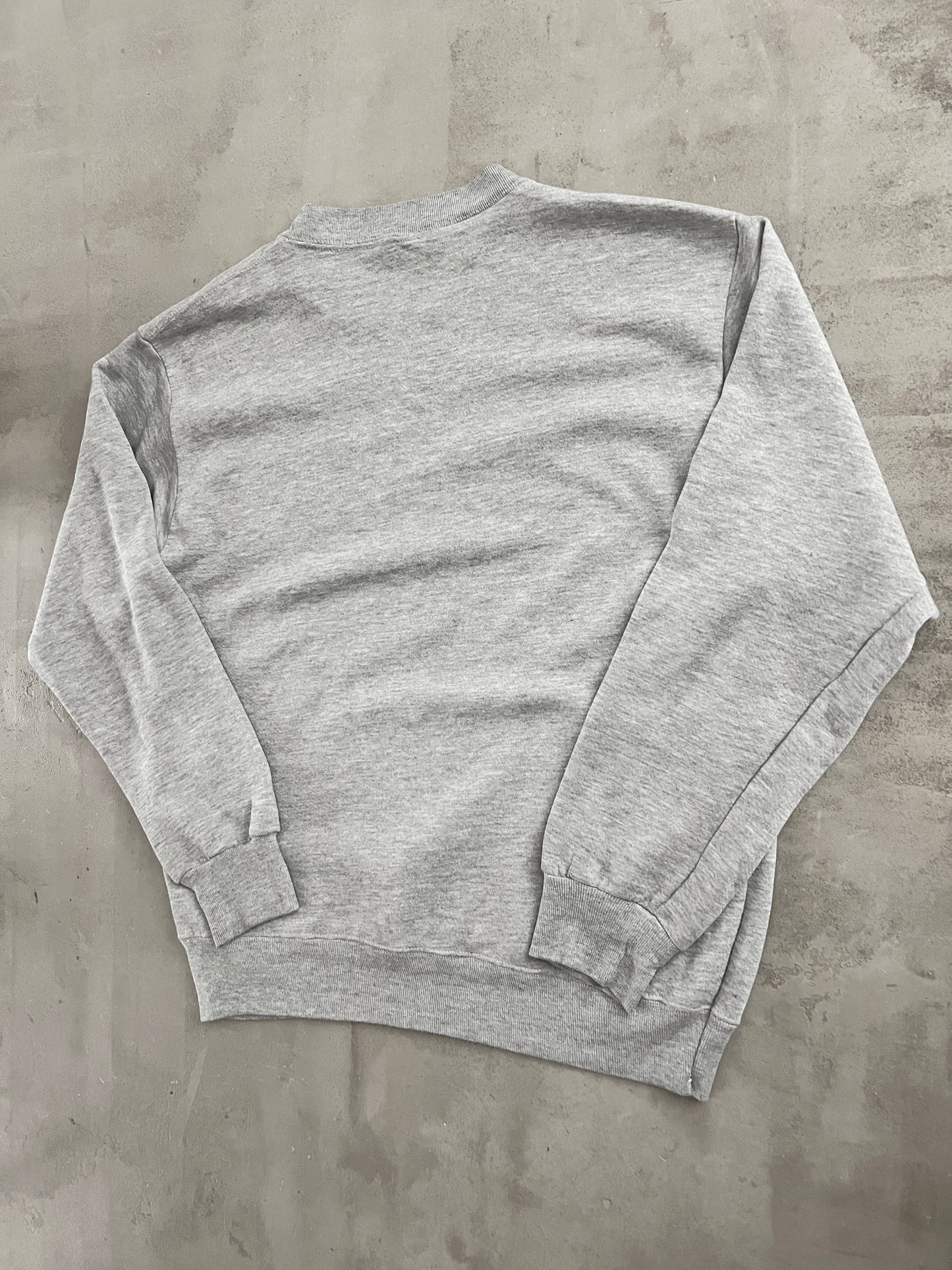GREY RUSSELL MARYLAND SWEATER - 1990S - M/L
