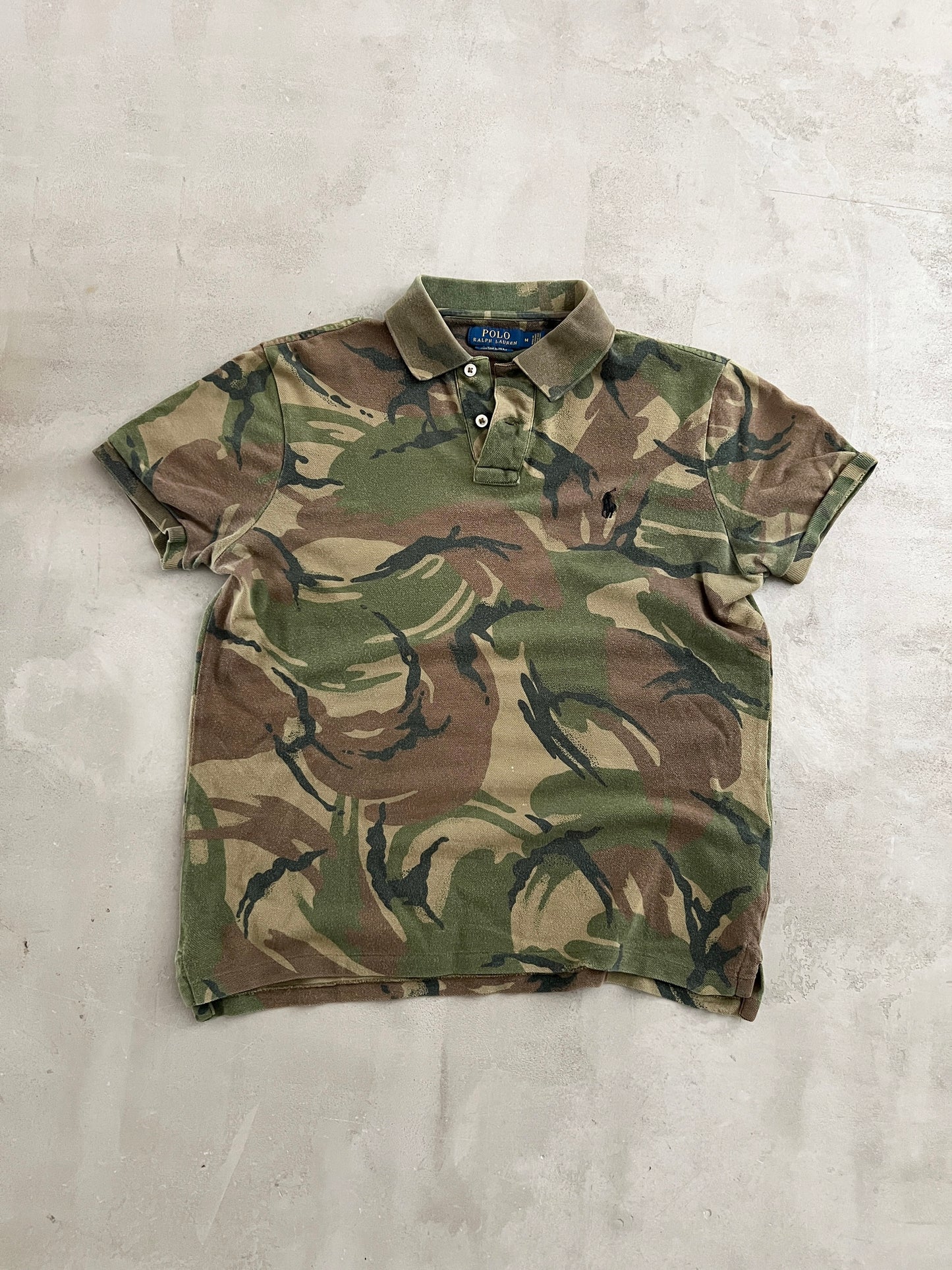 CAMO RALPH LAUREN POLO - 2000S - XS
